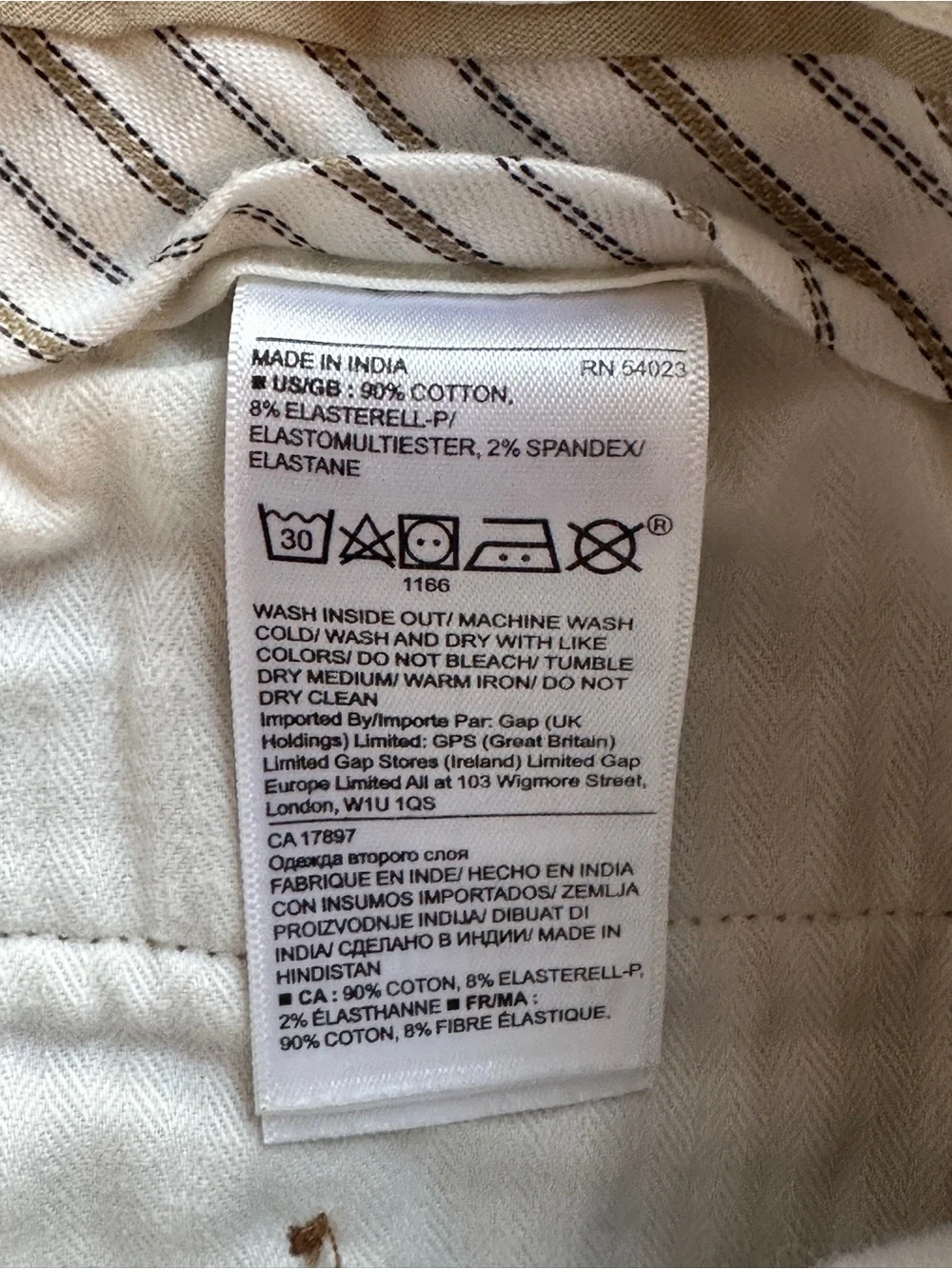 Banana Republic Fulton fit chinos 34x34